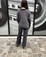 PULL BIRKIN ANTHRACITE - LA CABANE DORSON