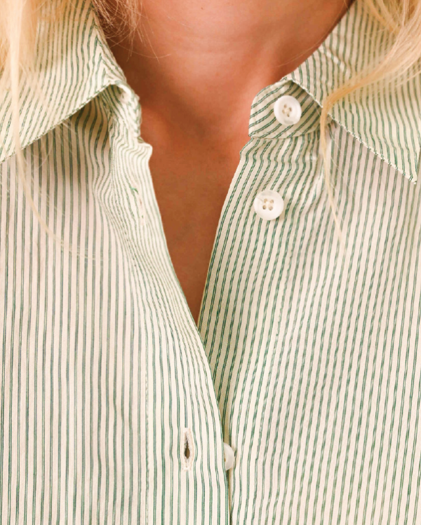 CHEMISE INES/COMBAVA VERT ~ SACRÉ COEUR