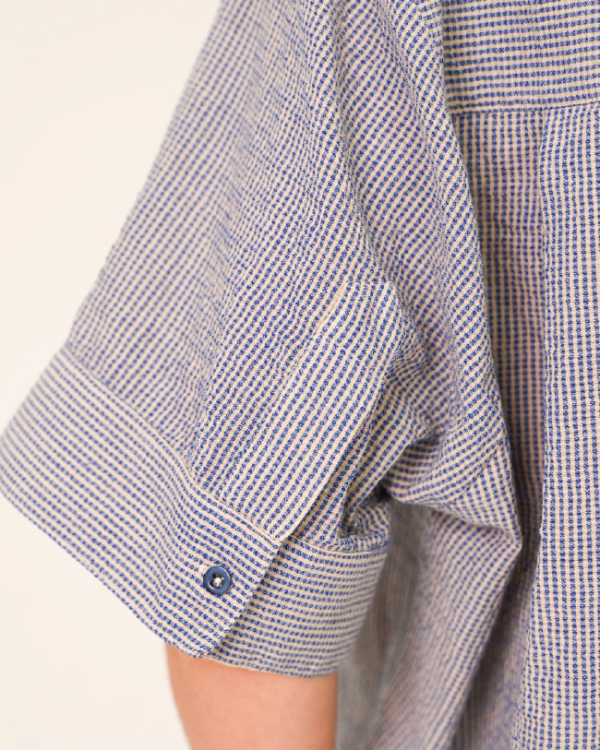 CHEMISE INES/MAJORELLE BLEU ~ SACRÉ COEUR