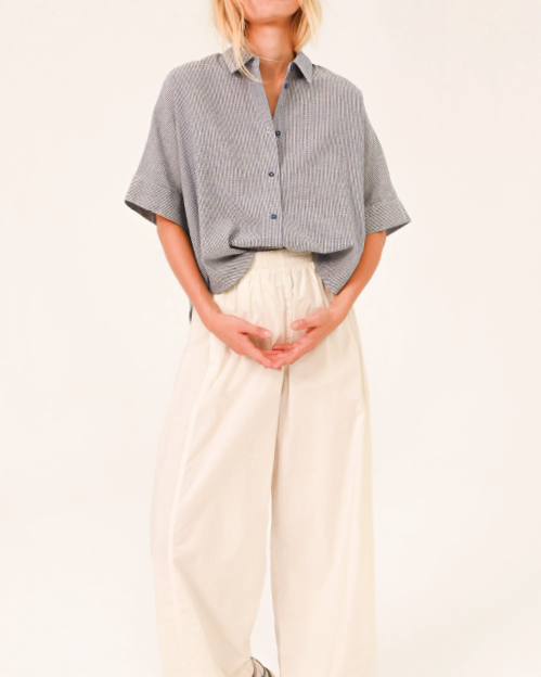 CHEMISE INES/MAJORELLE BLEU ~ SACRÉ COEUR