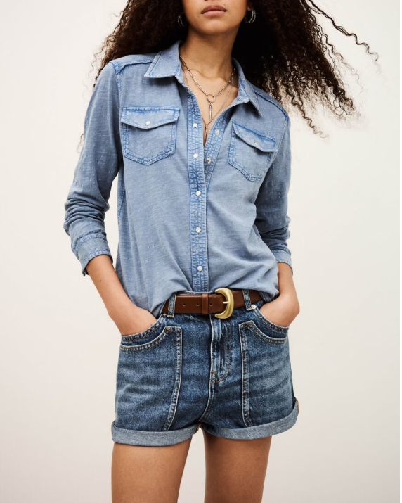 CHEMISE ICARE CIEL ~ BA&SH