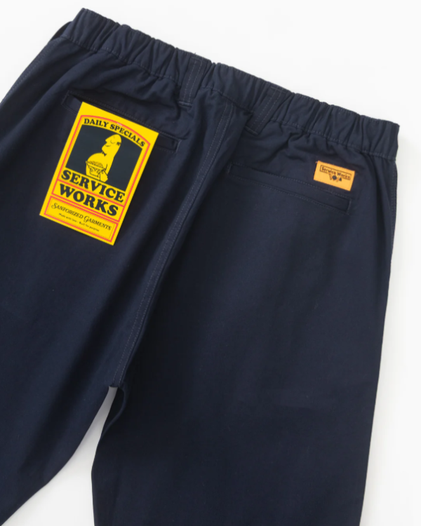 PANTALON WAITER TWILL DARK NAVY ~ SERVICE WORKS