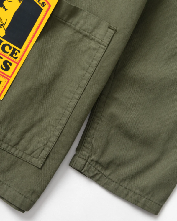 CHEMISE CHORE TWILL OLIVE ~ SERVICE WORKS