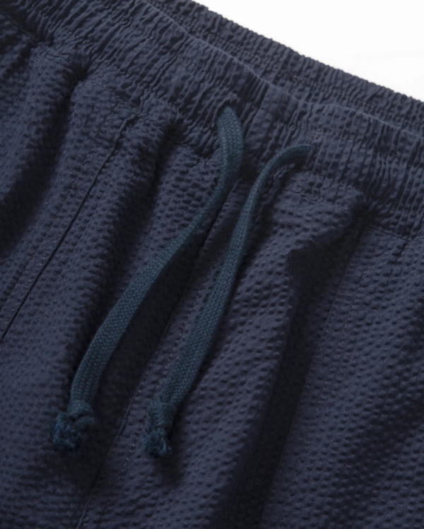 PANTALON CHEF SEERSUCKER DARK NAVY ~ SERVICE WORKS