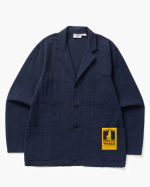 VESTE SERVER SEESUCKER DARK NAVY ~ SERVICE WORKS