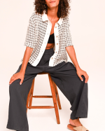 CHEMISE FLAVIA/SALTA NOIR ~ SACRÉ COEUR