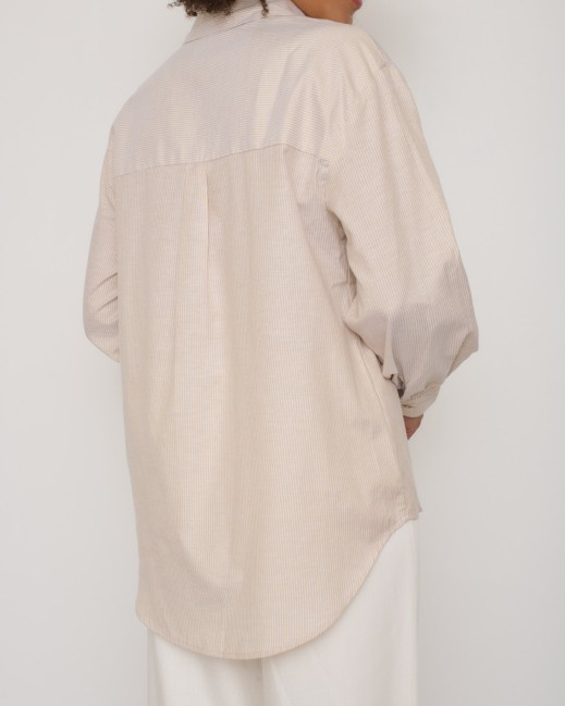 CHEMISE FLOU BEIGE ~ AURAEME