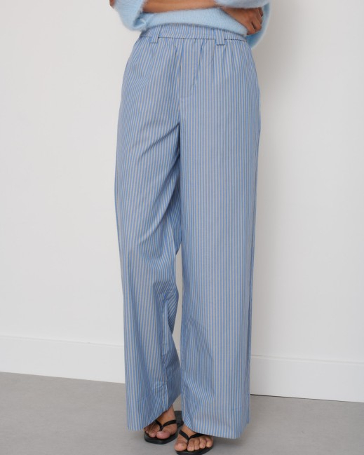 PANTALON BRISE BLUE ~ AURAEME