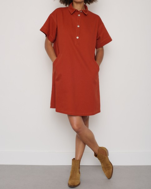 ROBE AZUREE ORANGE ~ AURAEME