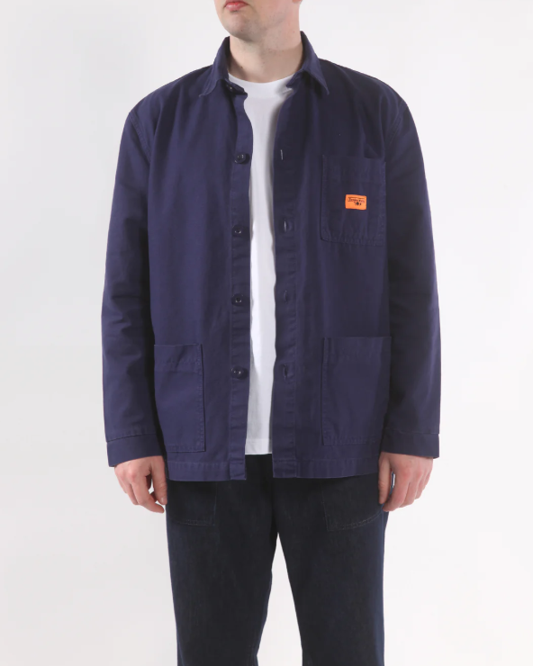 CHEMISE CANVAS CHORE DARK NAVY ~ SERVICE WORKS