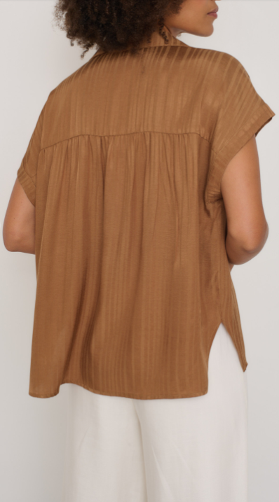 CHEMISE NAISSANCE BEIGE ~ AURAEME