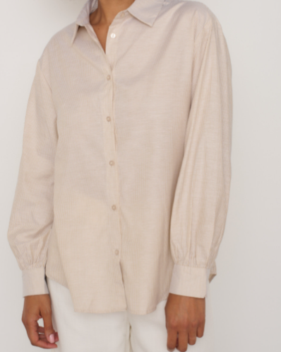 CHEMISE FLOU BEIGE ~ AURAEME