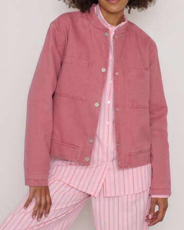 VESTE OMBRE DENIM PINK ~ AURAEME