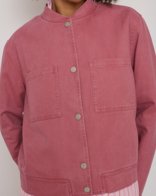 VESTE OMBRE DENIM PINK ~ AURAEME