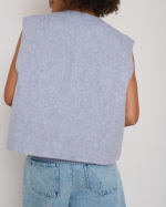 VESTE OMBRE DENIM PINK ~ AURAEME