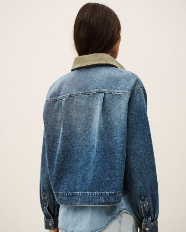 VESTE VIGILIO LIGHT BLUE ~ BA&SH