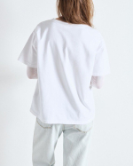 T-SHIRT FIZ02A BLANC ~ AMERICAN VINTAGE