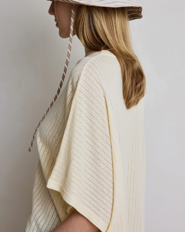 T-SHIRT CORALIE CREAM ~ HOD