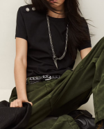 T-SHIRT ELMER CARBONE ~ BA&SH