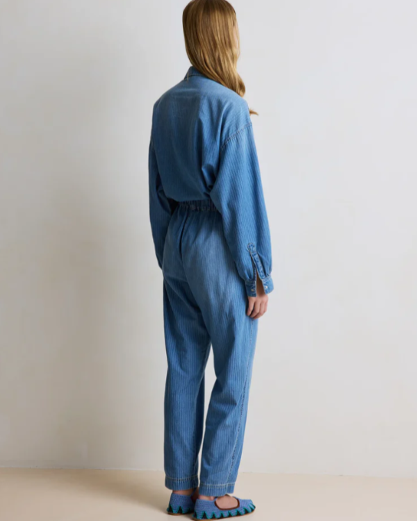 PANTALON JABIRU LIGHT STRIPE DENIM ~ HOD