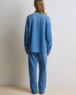 CHEMISE KAITLINE LIGHT STRIPE DENIM~ HOD