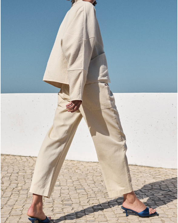 VESTE FLORA LIGHT CHALK ~ BY BAR