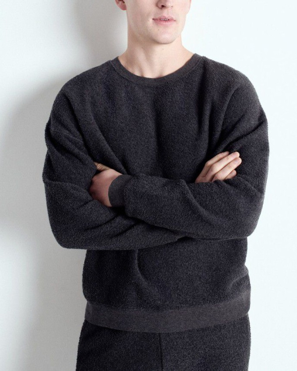 SWEAT MBOBY03A ANTHRACITE ~ AMERICAN VINTAGE