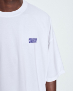 T-SHIRT MGIX02A BLANC ~ AMERICAN VINTAGE