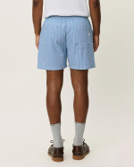 SHORT STAN STRIPE  PALACE BLUE ~ LES DEUX