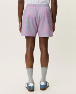 SHORT STAN STRIPE  CROCUS PINK ~ LES DEUX