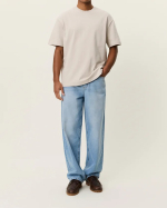 T-SHIRT CREW LIGHT SAND ~ LES DEUX