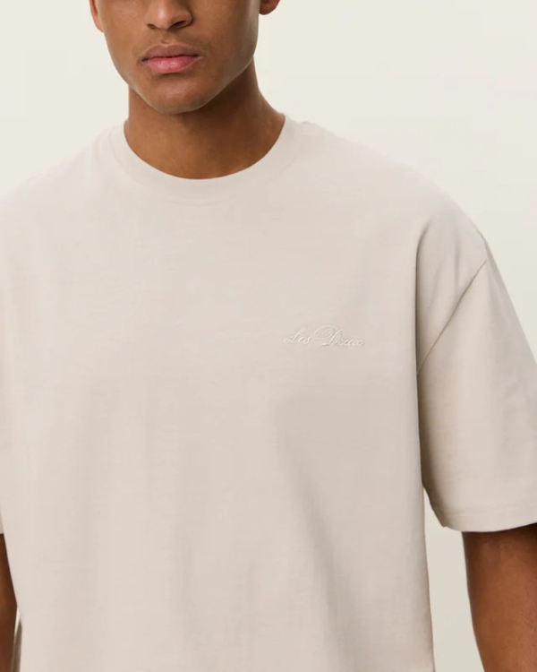 T-SHIRT CREW LIGHT SAND ~ LES DEUX