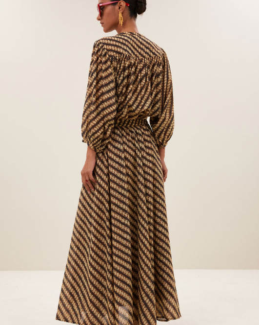 BLOUSE BECKY MANILLA PRINT ~ BY BAR