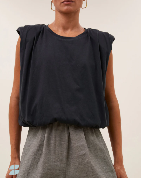 TOP NILOU JET BLACK ~ BY BAR