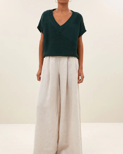 PULL ANNA DARK GREEN ~ BY BAR