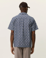 CHEMISE LUKAS ARABESQUE  BLUE FOG ~ LES DEUX