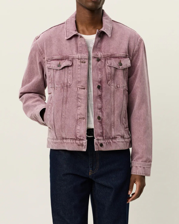 VESTE RALLY LIGHT PINK DENIM WASH ~ LES DEUX