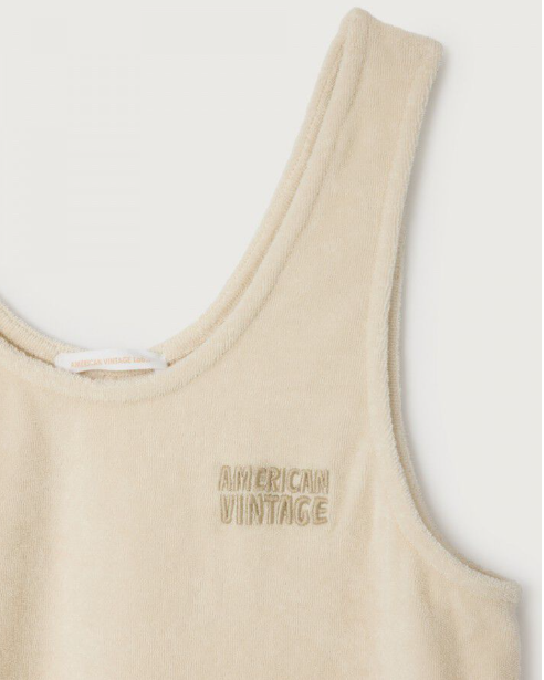 DÉBARDEUR FUX01A PLAGE ~ AMERICAN VINTAGE