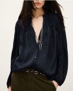 CHEMISE CESIRA ENCRE ~ BA&SH