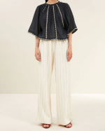 PANTALON BENJI BLACK THIN STRIPE ~ BY BAR