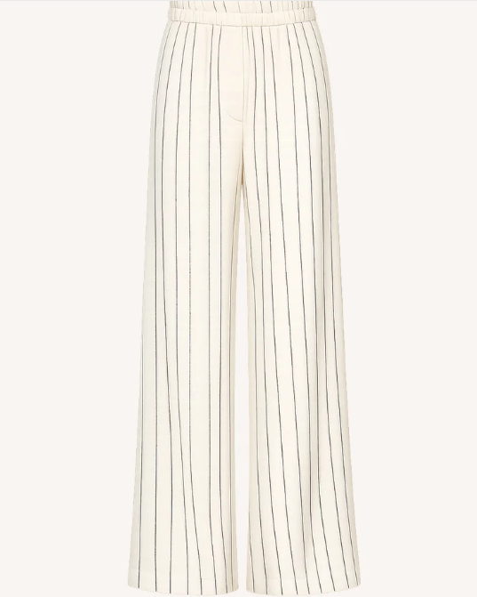 PANTALON BENJI BLACK THIN STRIPE ~ BY BAR