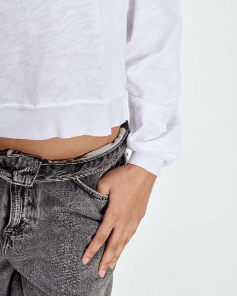 T-SHIRT SON02IG BLANC ~ AMERICAN VINTAGE