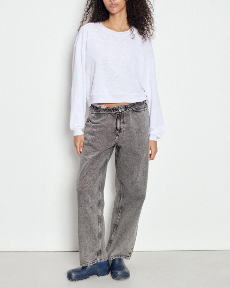 T-SHIRT SON02IG BLANC ~ AMERICAN VINTAGE