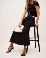 JUPE MONA NOIR ~ BA&SH