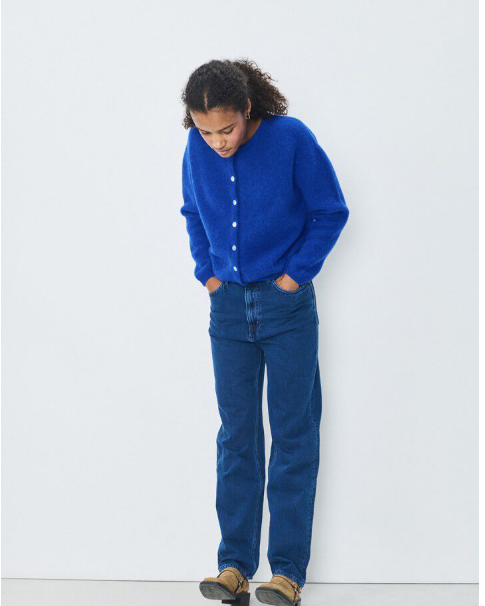 GILET VITO19E BLEU ROYAL ~ AMERICAN VINTAGE