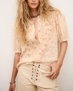 CHEMISE NOVELLA ECRU ~ BA&SH