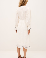 ROBE PRISCO ECRU ~ BA&SH