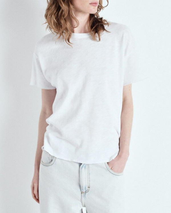 T-SHIRT SON02FG BLANC ~ AMERICAN VINTAGE