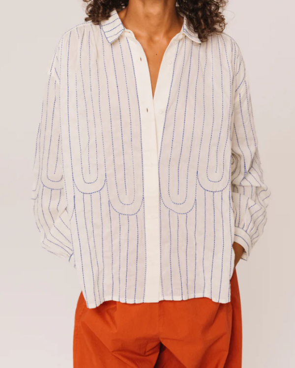 CHEMISE ALI/MISTRAL BLEU ~ SACRÉ COEUR