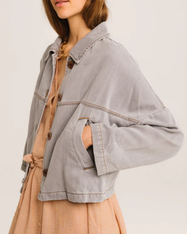 VESTE ALIETTE/GRES NOIR INDIGO ~ SACRÉ COEUR